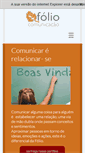 Mobile Screenshot of foliocomunica.com.br